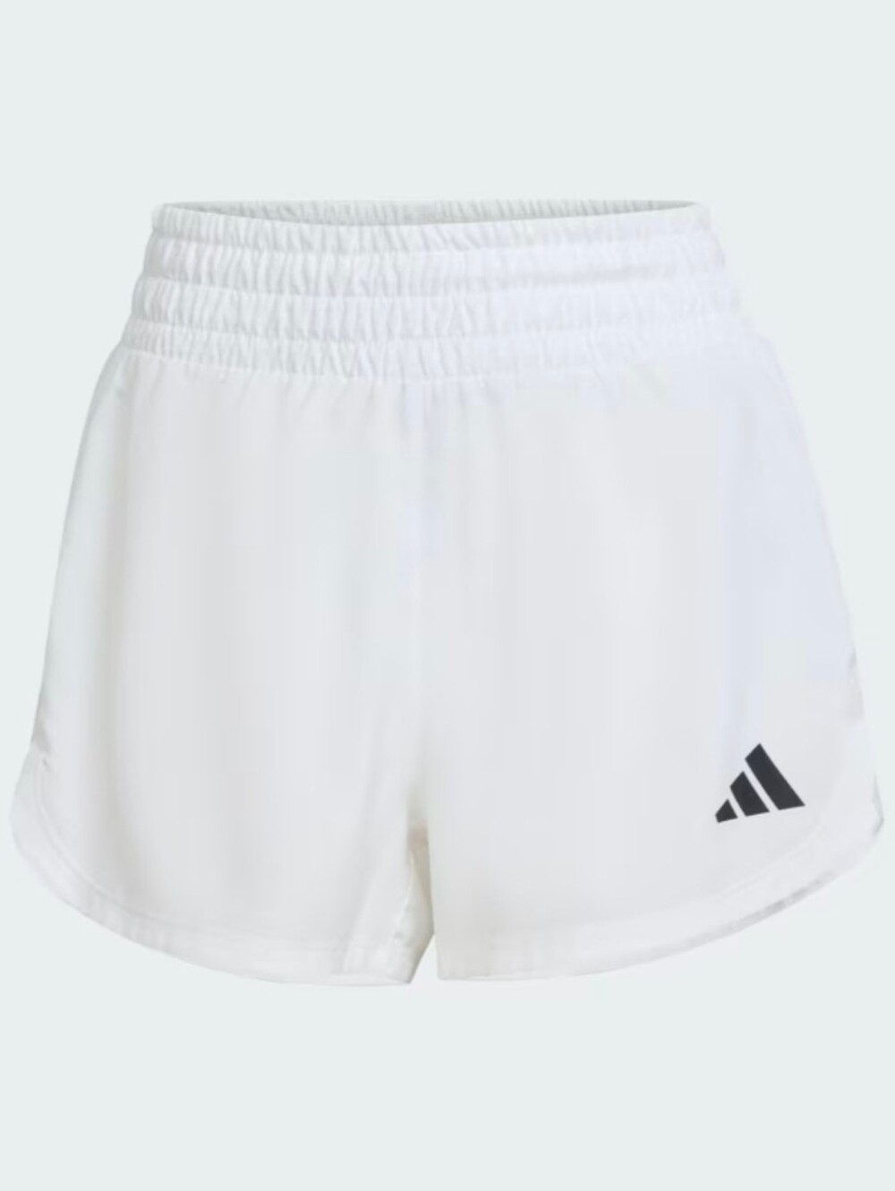 adidas Pacer 3" Inseam Workout Woven High Rise Shorts